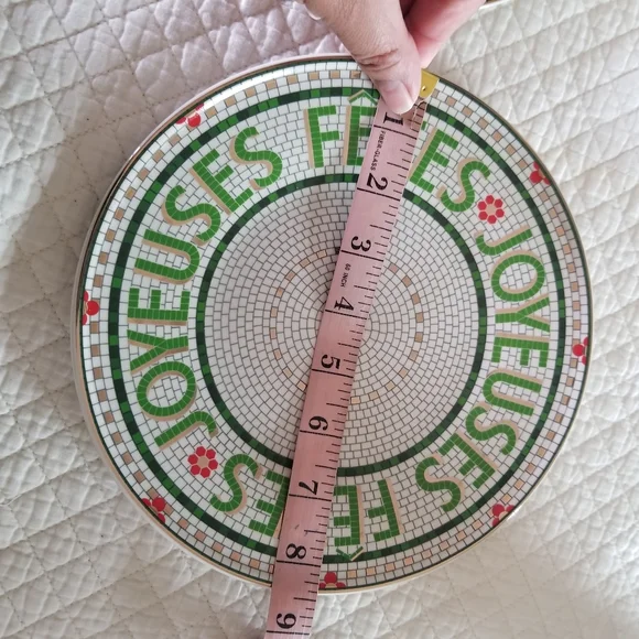 Anthropologie | (2) Festival Bistro Tile Dessert Plates - Picture 8 of 8